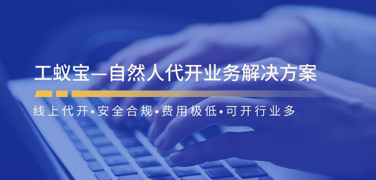 自然人代开业务解决方案